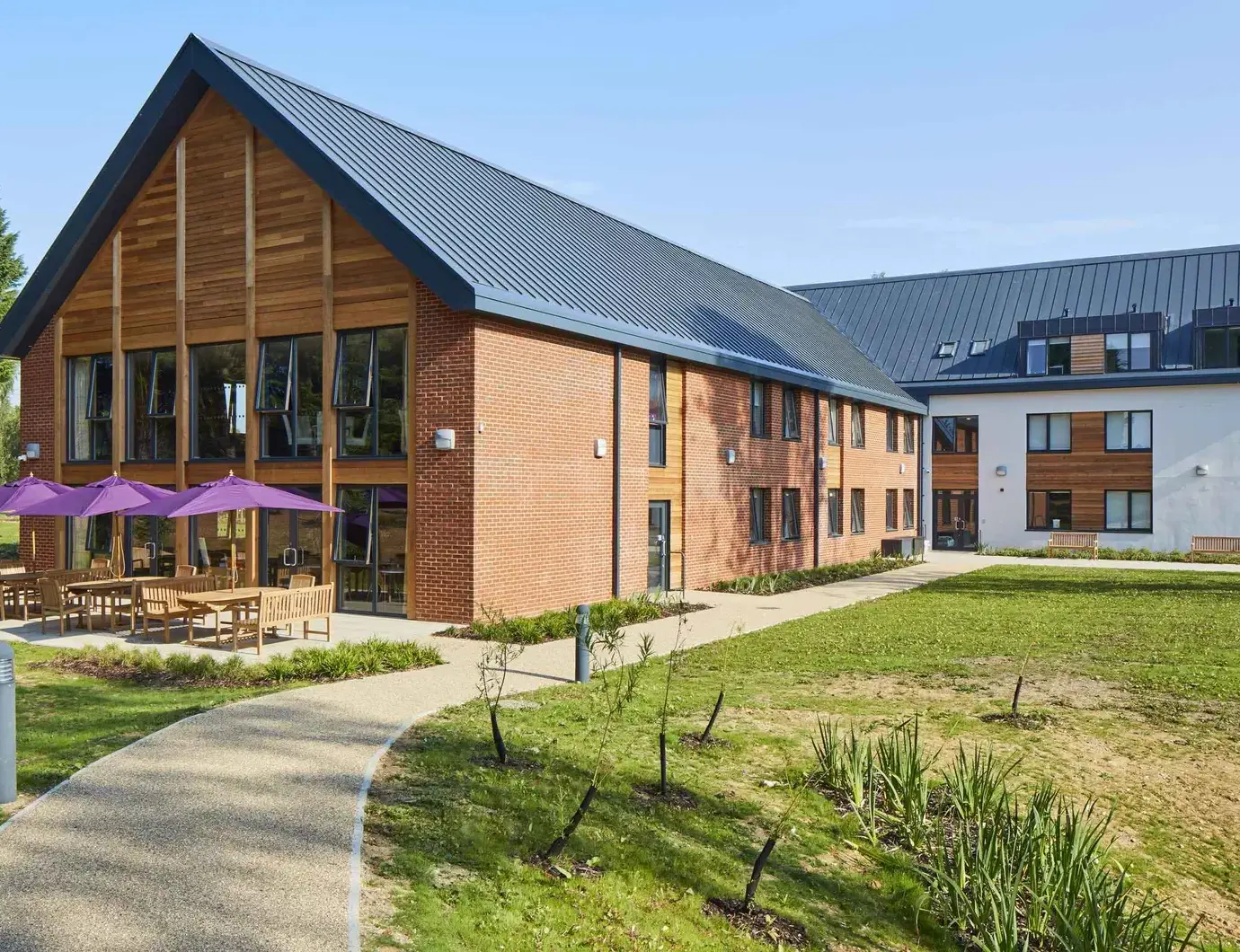 External shot of Sherfield School building