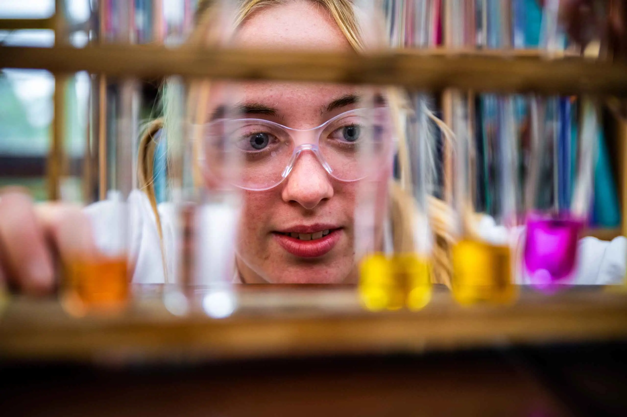 Student Participating in Science Class