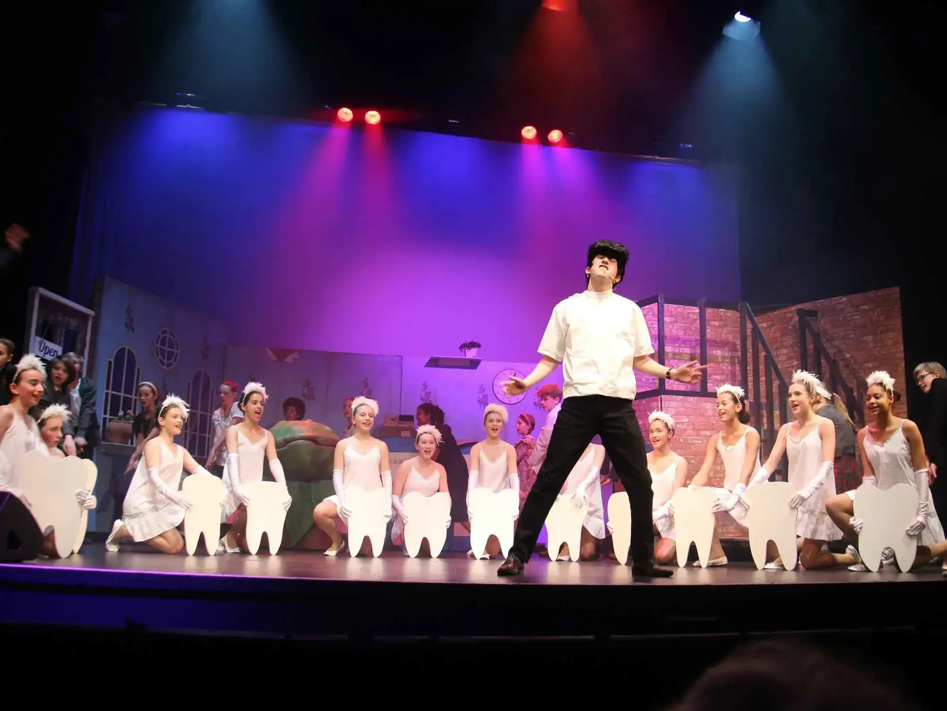 Onstage student performance