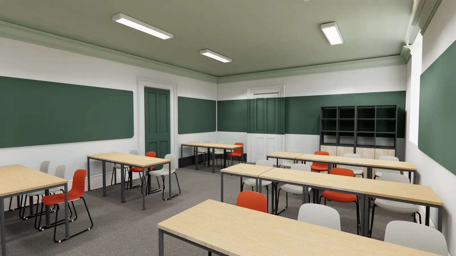 Refurbished Senior Classrooms