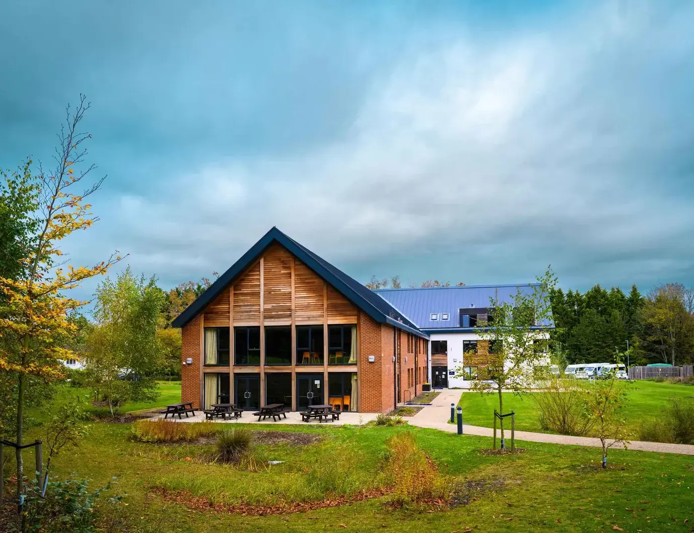 External shot of Sherfield School building