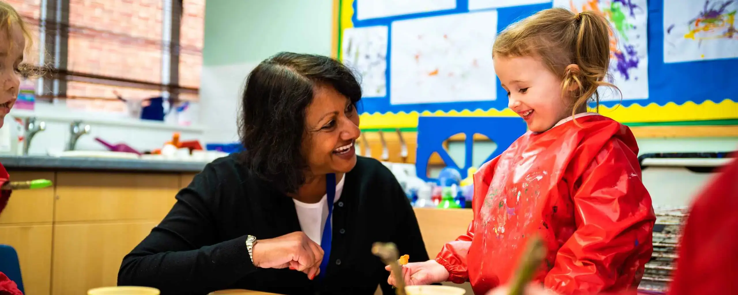 Early Years Practitioner and Child