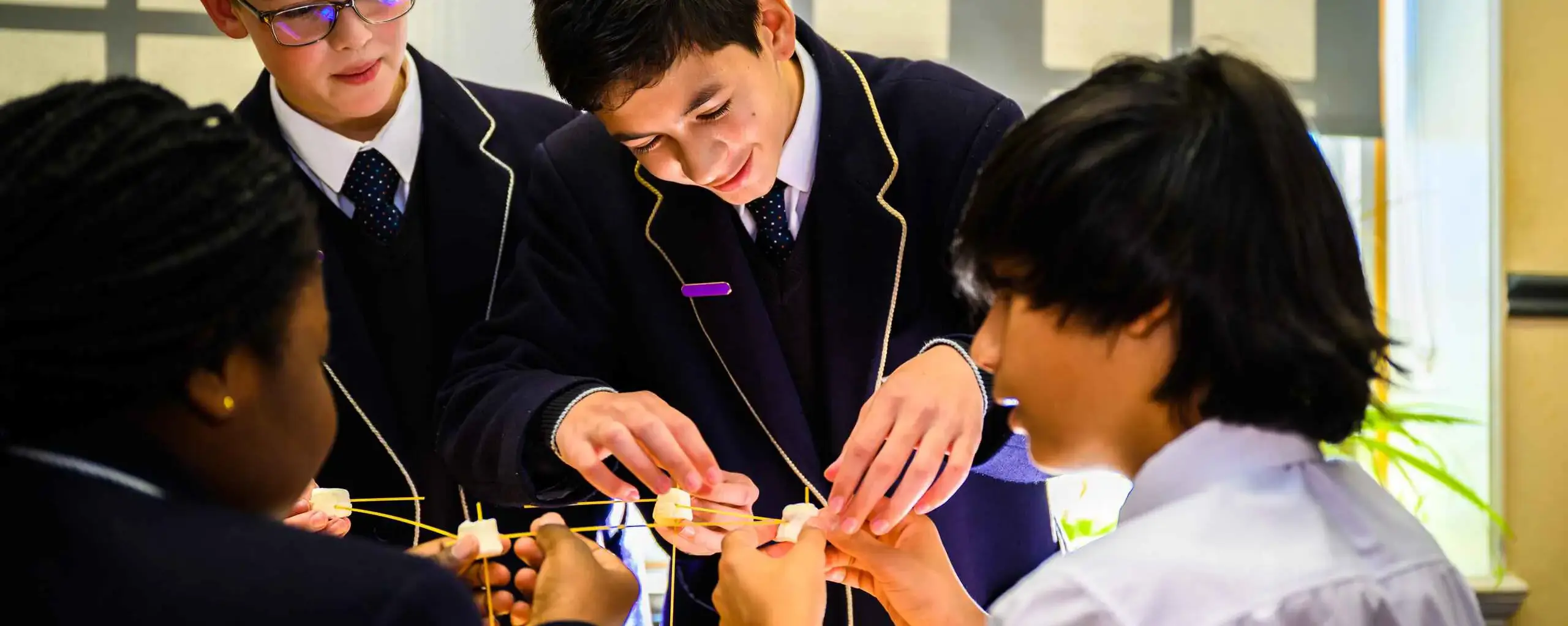 Senior Students in a maths lesson